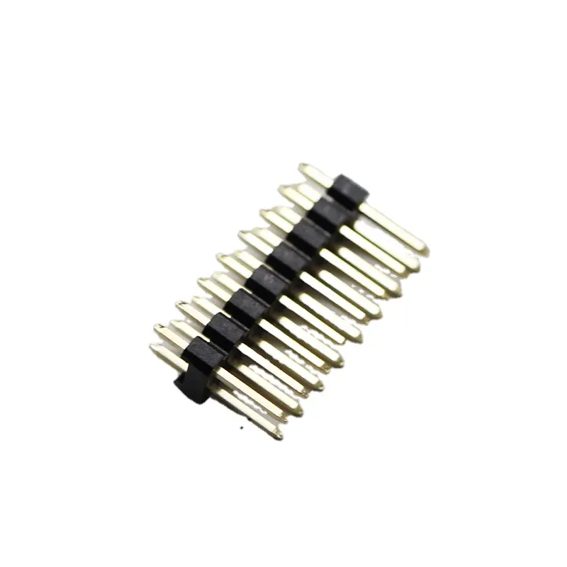 Factory outlet PCB Straight Connector 2 to 40 Pin 2.54/2.0/1.27/1.0 Pitch More plastic Dual Row PIN Header Connector