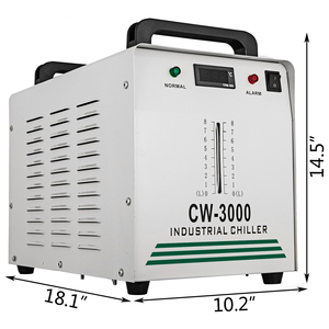 <strong>Best</strong> <strong>Water</strong> <strong>Chiller</strong> Cw3000 CW-3000 <strong>Industrial</strong> <strong>Water</strong> Cooler <strong>Chiller</strong> for 60 / 80W CO2 GLASS TUBE CW-3000