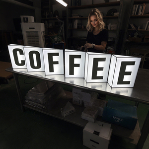 कस्टम नेतृत्व सिग्नल पत्र 3 डी ने व्यापार आउटडोर स्टोर कंपनी ब्रांड साइन ट्रेड शो के लिए रोशनी का नेतृत्व किया - Product Image 3