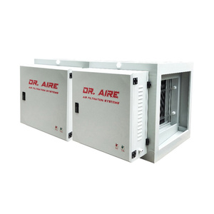 DR AIRE Controllo del Fumo Sistema ESP Cleaner Oltre 98% fumo rimuovere Per cucina Commerciale