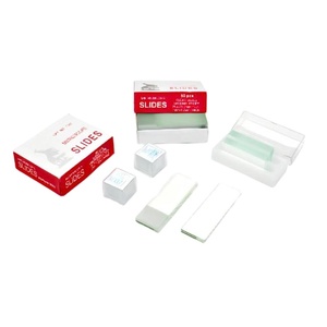 Portaobjetos de microscopio de vidrio de laboratorio Portaobjetos de microscopio de fábrica 7101 - Product Image 1