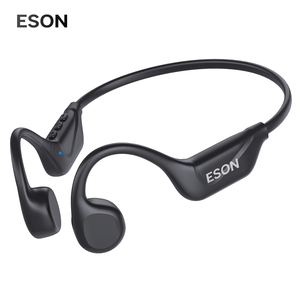 ESON jl Wireless Open Ear Stereo Bone Condução Auscultadores LED Bateria Indicador Surround Som Impermeável Open Ear Earphone