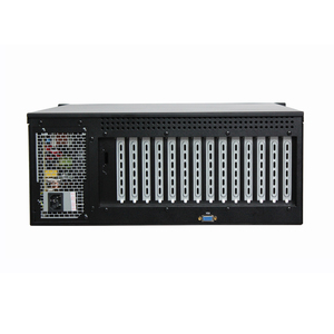 4U Rackmount Chassis Industrial Workstation <strong>Computer</strong> Server case With 8.4 '' LCD Screen - Product Image 4