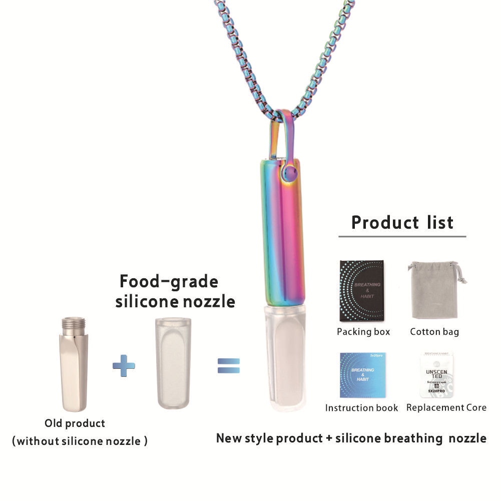 Colorful silicone mouth