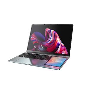 Laptop sentuh 15.6 inci prosesor Intel Celeron N100, layar ganda 15.6 "+ 7" 8 + 256GB - Product Image 5