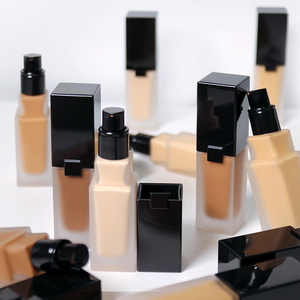 Base de maquillaje fond de teint dökmek peau noir mat su geçirmez fondoten tam kapsama vakıf makyaj desteği - Product Image 3
