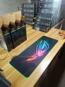 RGB Chuột chơi game pad Gamer máy tính xách tay RGB đèn nền lớn bàn Mat XXL Led Bàn Phím mat - Product Image 3