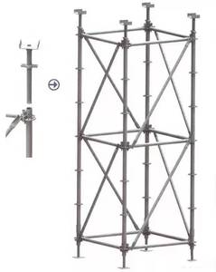 Industria moderna zincata <span class=keywords><strong>Ringlock</strong></span> impalcatura morsetti/componenti ad alta densità materiale in acciaio POM per la vendita