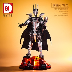 โมเดล3D ประกอบจาก DK6007ของเล่นสำหรับเด็กทำจากอิฐขนาดเล็กแหวนมหัศจรรย์แห่งวงแหวนของตึกของเล่นสำหรับเด็ก - Product Image 6