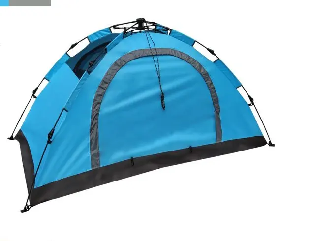 Çift katmanlı patlamaya dayanıklı yağmur otomatik çadır açmak için ücretsiz yağmur çadırı ultra hafif açık balıkçı çadırı