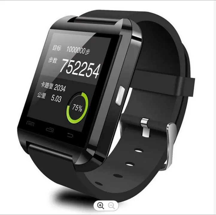 Pulsera inteligente U8, reloj inteligente con Bluetooth, Compatible con IOS y Android, novedad de 2021