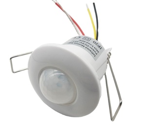 12VDC Embedded 360 Grad PIR Bewegungs melder Stumm schaltung mit trockenem Kontakt N.C N.O. Ausgabe - Product Image 5