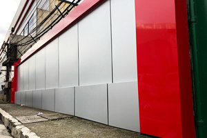 Modernes <span class=keywords><strong>Design</strong></span> Fassaden Aluminium-Verbund platten Verkleidung Großhandels preis 3mm 4mm feuerfester Spiegel für den Außenbereich