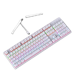 Teclado para juegos personalizado al por mayor para juegos de escritorio Teclado mecánico retroiluminado para ordenador de oficina Teclado mecánico - Product Image 1