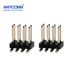 Connettore professionale a doppia fila ad angolo retto con intestazione Pin compatibile SMT componente elettronico connettore scheda PCB altri connettori