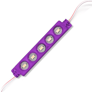 Waterproof Injection Molding Glue <strong>24v</strong> <strong>1.2w</strong> 12v 5 <strong>led</strong> 5730 Uv <strong>Led</strong> Module - Product Image 1