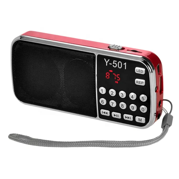 Mini altavoz usb L-088 radio portátil con radio fm mp3 jugador con FM/AM radio