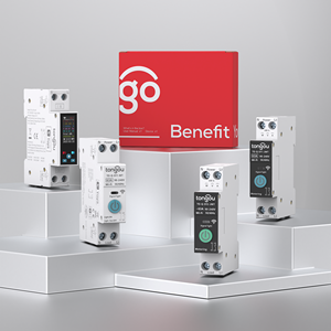 TONGOU SY Serie de interruptores inteligentes Disyuntor en miniatura inteligente Tuya Ewelink Alexa Asistente de Google Control MCB Tipo 220V 50A 63A - Product Image 1