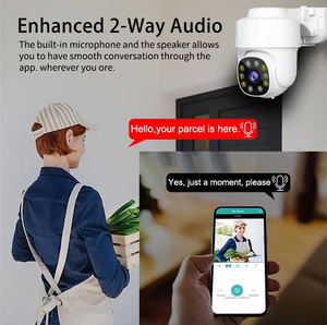 Vesafe 360 grados vigilancia 3MP 4 8 canales 8ch Wifi inalámbrico Poe Nvr Set alarma hogar seguridad Cctv sistema de cámara - Product Image 3
