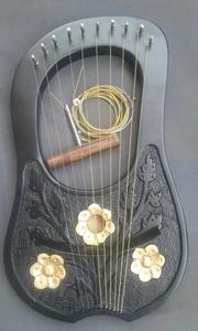 Металлические струны Lyra harp Музыкальные инструменты с ключом для настройки - Product Image 3