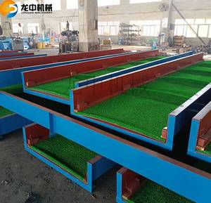 <span class=keywords><strong>Machine</strong></span> d'extraction d'or Tapis panoramique en herbe Boîte d'écluse pour rivière Sable Séparateur par gravité Tapis Boîte d'écluse <span class=keywords><strong>Machine</strong></span> à laver - Product Image 4