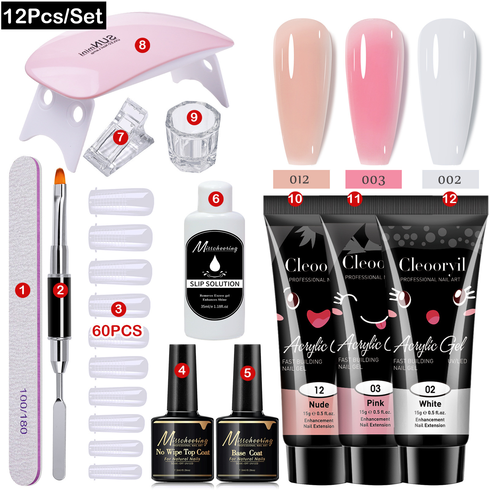 12pcs Set