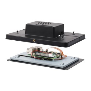 Schutzhülle für Raspberry Pi 7-Zoll-Touch-Display 2 und Raspberry Pi 5, kompatibel mit mehreren 7-Zoll-Bildschirmen