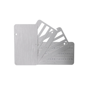 Özel Hassasiyetli CNC İşlemeli Metal Kripto Para Cüzdanı Ateşe ve Suya Dayanıklı Soğuk Saklama - Product Image 4