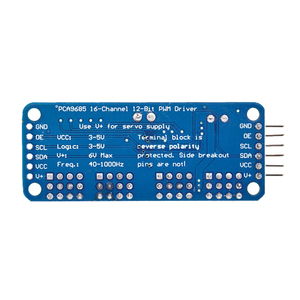 Arduino için 16 kanal 12-Bit PWM / Servo Driver-I2C arayüzü PCA9685 modülü ahududu Pi kalkan modülü Servo kalkan