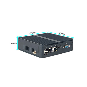 インテルNuc PCコアJ4125 OEM ODM Fanless産業用ミニPCコンピュータデュアル1GbE LAN 2 * RS232/485 Win10Pro/Linux産業用PC - Product Image 3