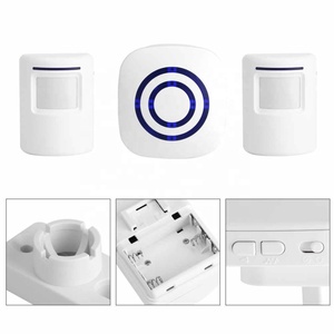 110V-240V <strong>Wireless</strong> Doorbell PIR Infrared <strong>Sensor</strong> Motion Detector Entry Door Bell Alarm W/ Receiver &amp; Transmitter EU/US Plug Hot - Product Image 2
