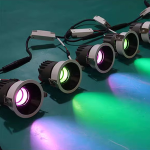 12 Вт RGBW DMX 512 потолочный светодиодный прожектор DC24V downlight клавиатура RGB светодиодный светильник для бара ночного клуба - Product Image 3