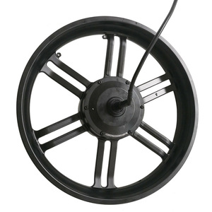 محرك دراجة كهربائي 20 بوصة مع محور أمامي 36 فولت من نوع W فرامل قرص تروس عريضة 20 بوصة إطار 48 فولت W محرك أمامي