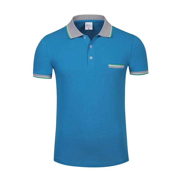 Camisa polo masculina para hombre, polo de marca azul marino, camiseta de impresión digital de algodón 100% blanco