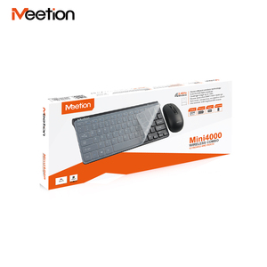 Meetion Mini4000 superventas ordenador 2,4 GHz mini Combo inalámbrico de ratón y para el teclado