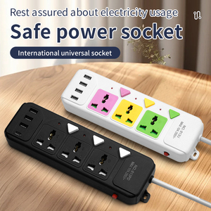 4 Ways Universal <strong>Extension</strong> <strong>Socket</strong> With 4 USB With Switch Custom Power <strong>Socket</strong> Home Office <strong>Extension</strong> <strong>Socket</strong> - Product Image 5