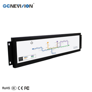 28&quot; <strong>Open</strong> <strong>Frame</strong> <strong>Display</strong> Stretched Digital Signage <strong>LCD</strong> Bar Monitor For Bus Subway - Product Image 3