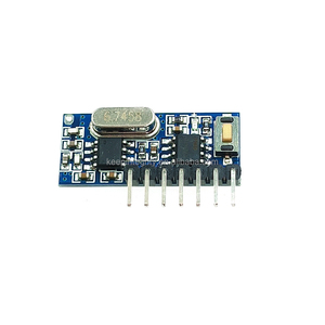 RX480E DC 3,3 V bis 5V 433MHz Lerncode EV1527 Decodierung schip 4-CH-Funkempfangsmodul Heterodyne-Empfänger RX480E - Product Image 2