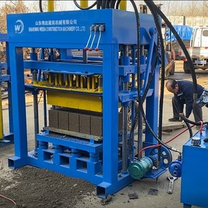 <strong>Building</strong> Equipment to Assist in the Construction of Power Deficient Areas Concrete <strong>Block</strong> <strong>Machine</strong> Hollow Bricks Machinery - Product Image 3