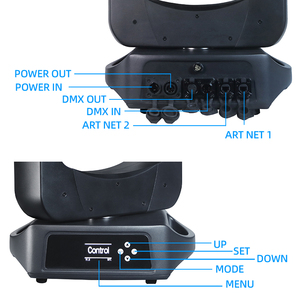 100W Gobo + Laser Moving Head Light LED DMX512 IP66 Liga de alumínio Outdoor Stage Effect Iluminação DJ Party - Product Image 4