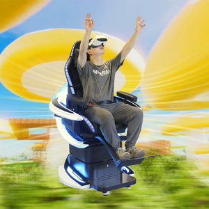 YHY 9D VR 360 Degree Rotation Gaming Simulator Machine Vr Play <strong>Virtual</strong> Reality Simulator 9D Vr Chair Game <strong>Center</strong> - Product Image 4