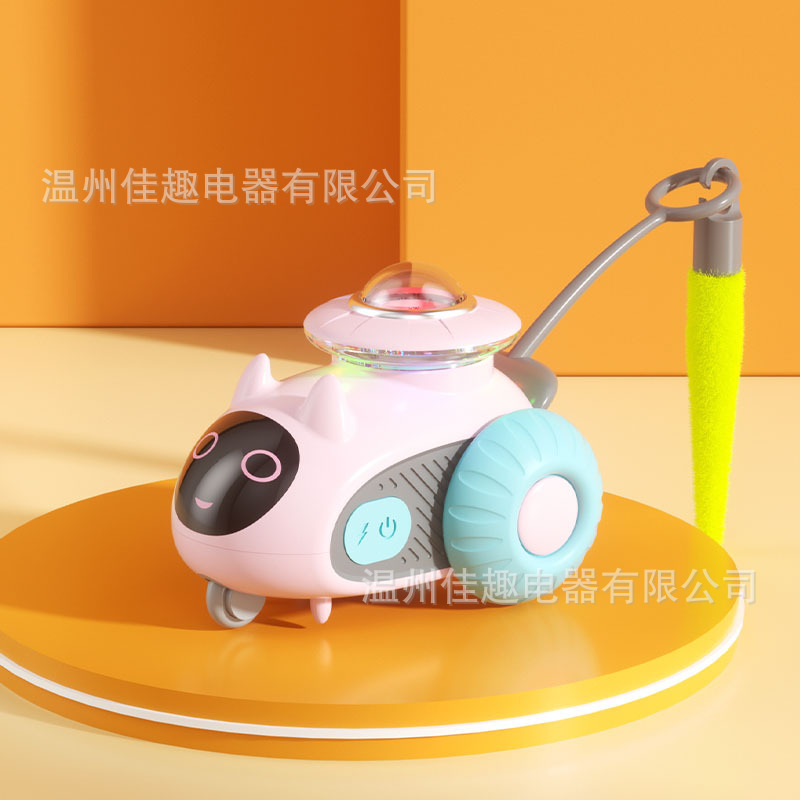 Pink cat ear remote control toy car