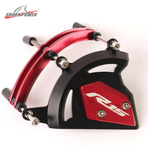 Köpekbalığı güç motosiklet tamir alüminyum alaşımlı malzeme Cnc makinesi Motor parçaları Yamaha R15 V3 için Motor başlığı koruma kapağı - Product Image 4