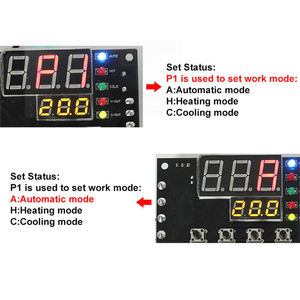新しいXh-W1504 Tec半導体クーラーサーモスタット自動恒温コントローラービット制御モジュール - Product Image 2