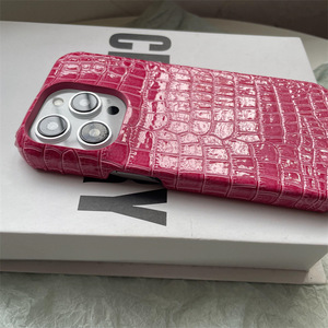 เคสหนังจระเข้ PU ดีไซน์งูสุดหรูสำหรับ iPhone 17 16 15ฝาหลังโทรศัพท์มือถือ - Product Image 3