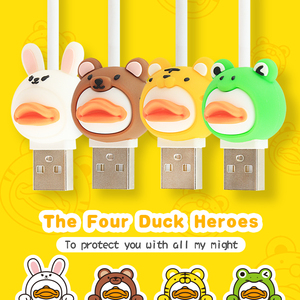 SD-238สายดาต้าชาร์จเร็วรูปการ์ตูนน่ารัก3A USB 60W 1ม. ไปยัง Type C สายเคเบิลข้อมูลไมโครไลท์สำหรับ Apple 6 7X13 14 15 16 - Product Image 3