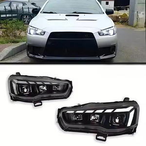ไฟหน้า LED ตัดหมอกรถยนต์ไฟหน้าโปรเจคเตอร์ LED ทนทานป้องกันหมอกสำหรับ Mitsubishi Lancer 2009-2016 - Product Image 1