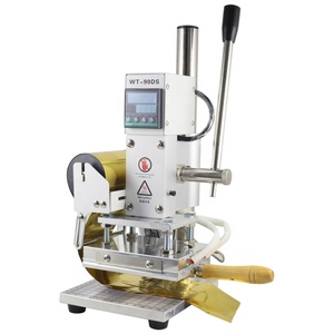 レザー手動ホットスタンピングマシン、10X13 Cm加熱プレート、デジタル制御温度 - Product Image 1