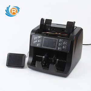 Pantalla TFT con contador de dinero de bandera 1400 piezas/min Contador de billetes de carga frontal Máquina contadora de billetes - Product Image 1