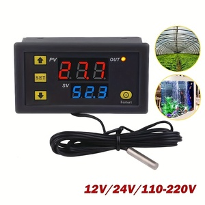 <strong>LED</strong> <strong>Display</strong> Heat Cooling W3230 Digital <strong>Temperature</strong> Controller Thermostat - Product Image 2